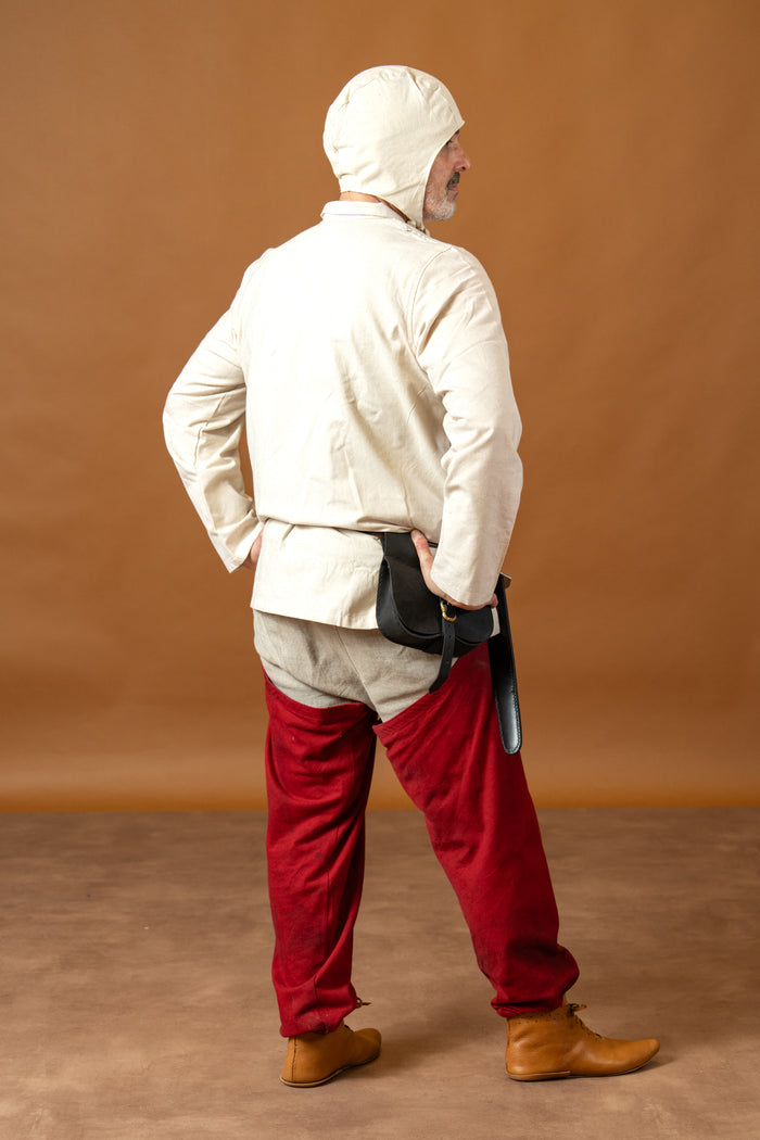 Medieval shirt Tristan, cream