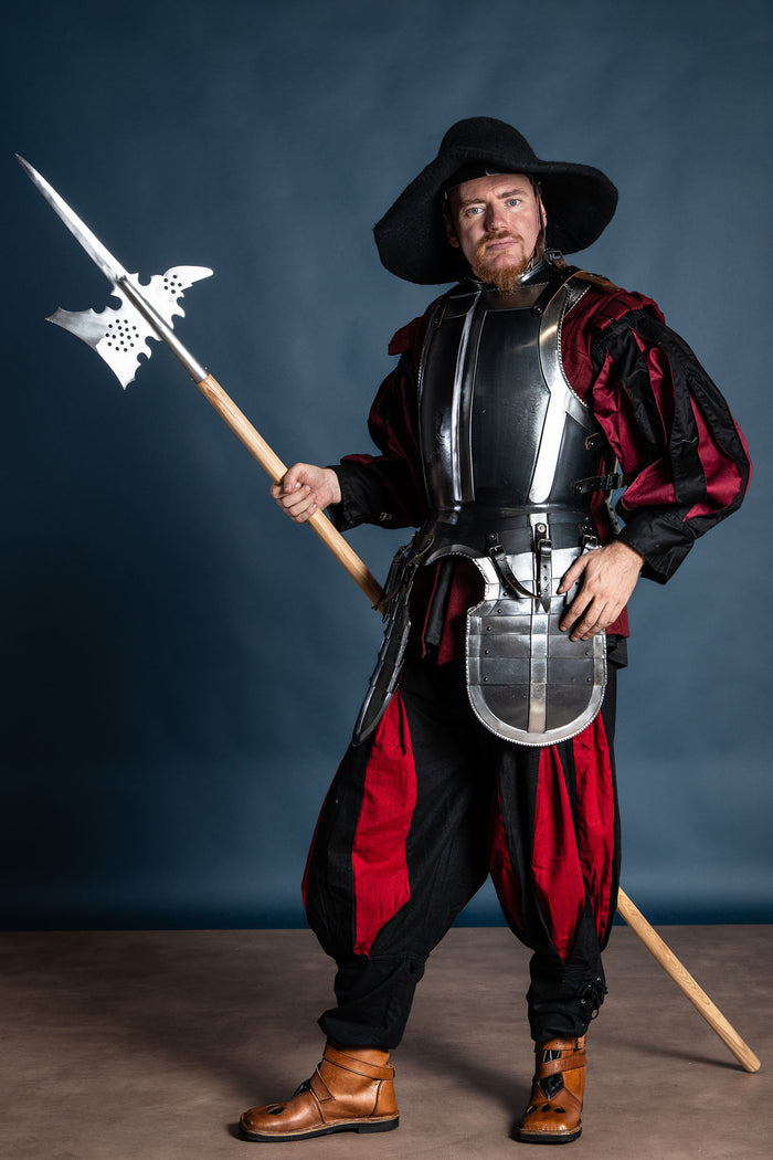German halberd, semi-sharp