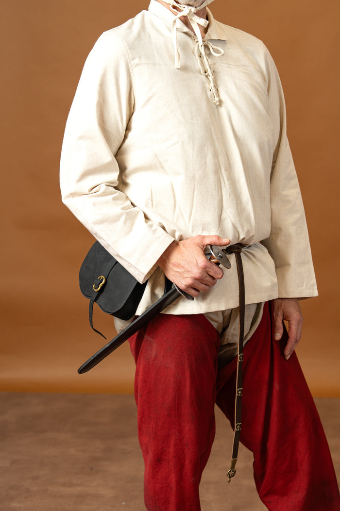 Medieval shirt Tristan, cream