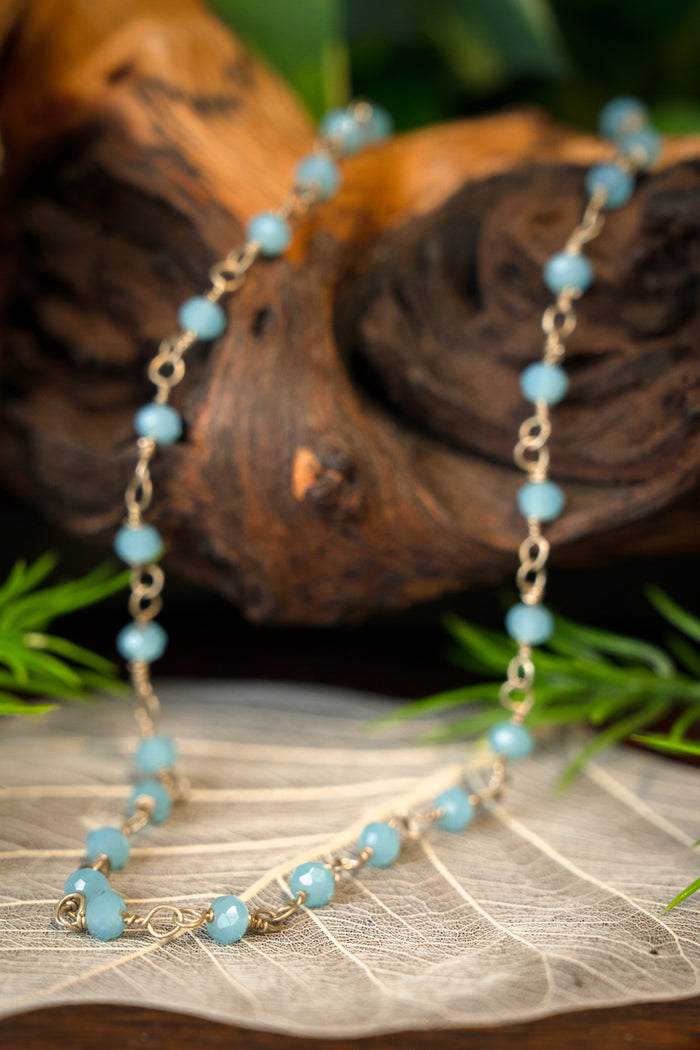 Roman necklace Claudia, sterling silver