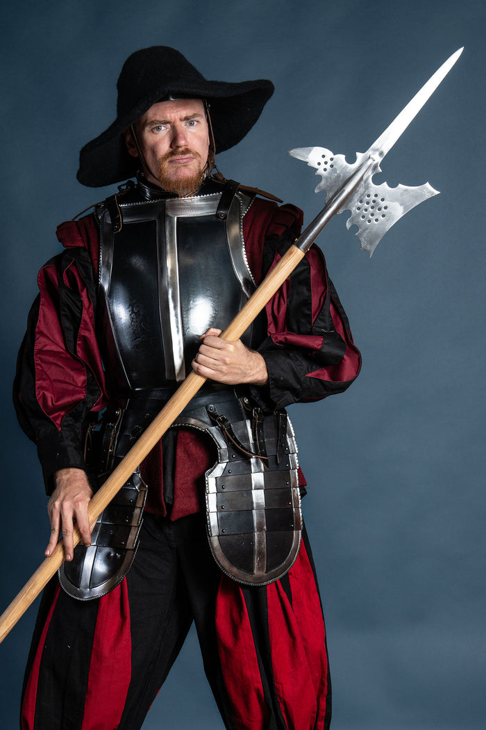 German halberd, semi-sharp