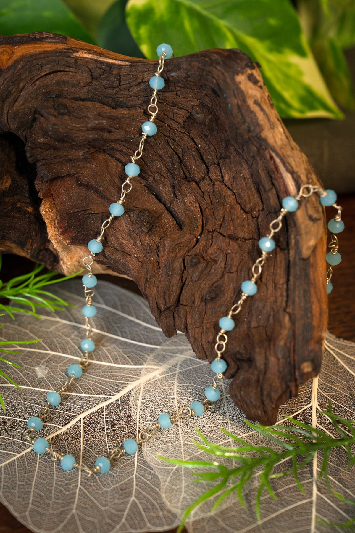 Roman necklace Claudia, sterling silver