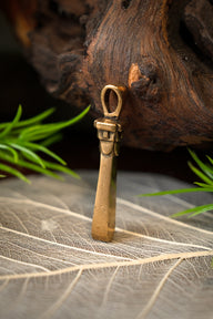 Slavic pendant Swiatowid, bronze