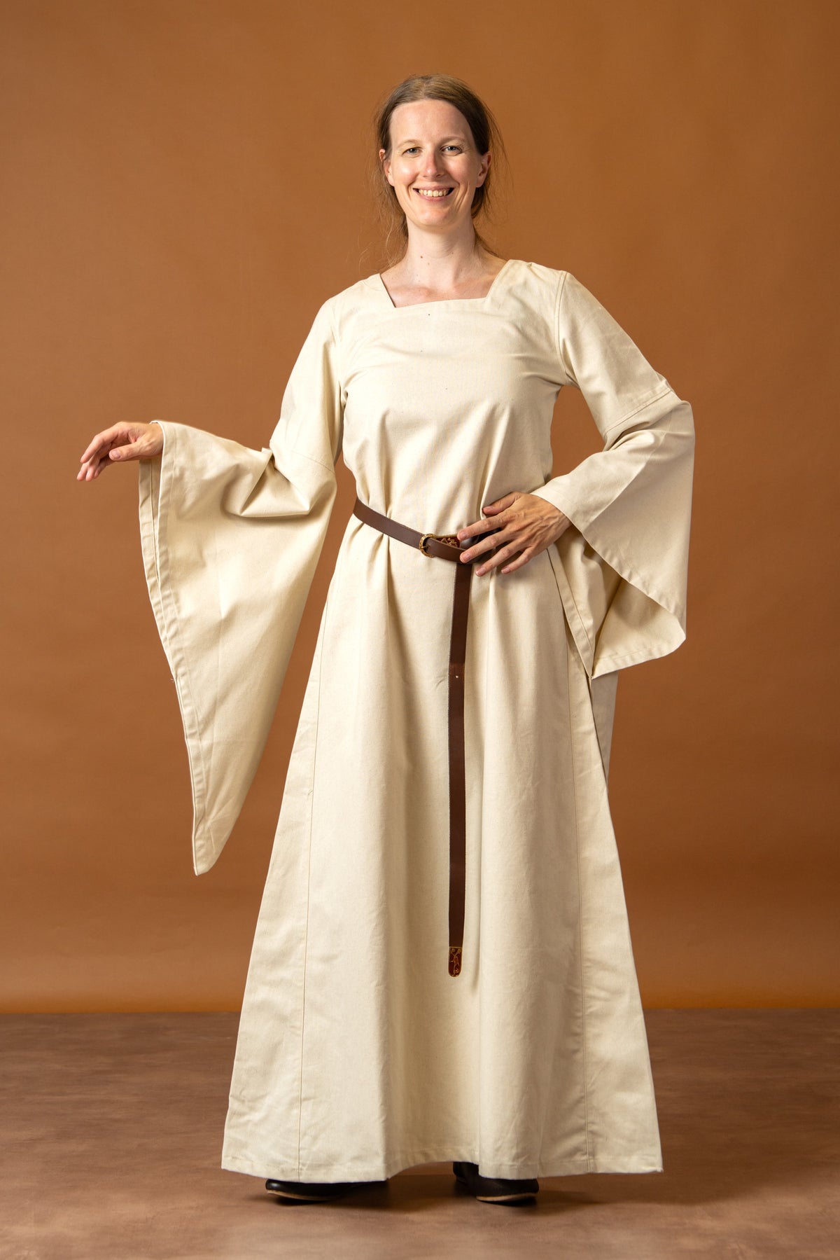 Medieval chemise Klara, underdress, natural