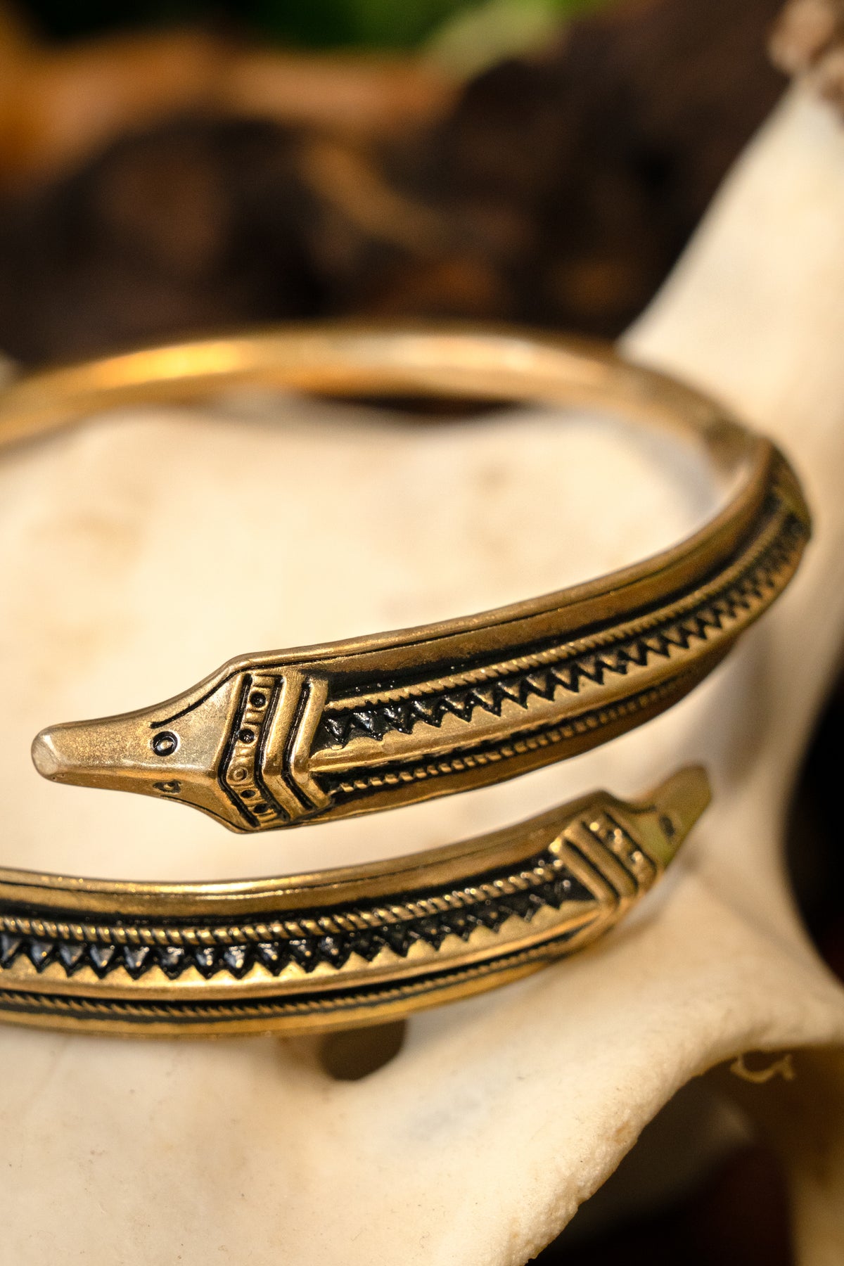 Germanic bracelet Himlingøje, bronze