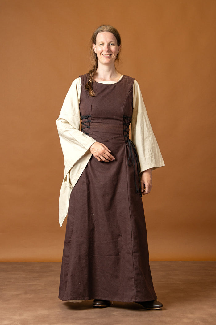 Medieval chemise Klara, underdress, natural