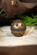 Viking beard bead Gotland, bronze