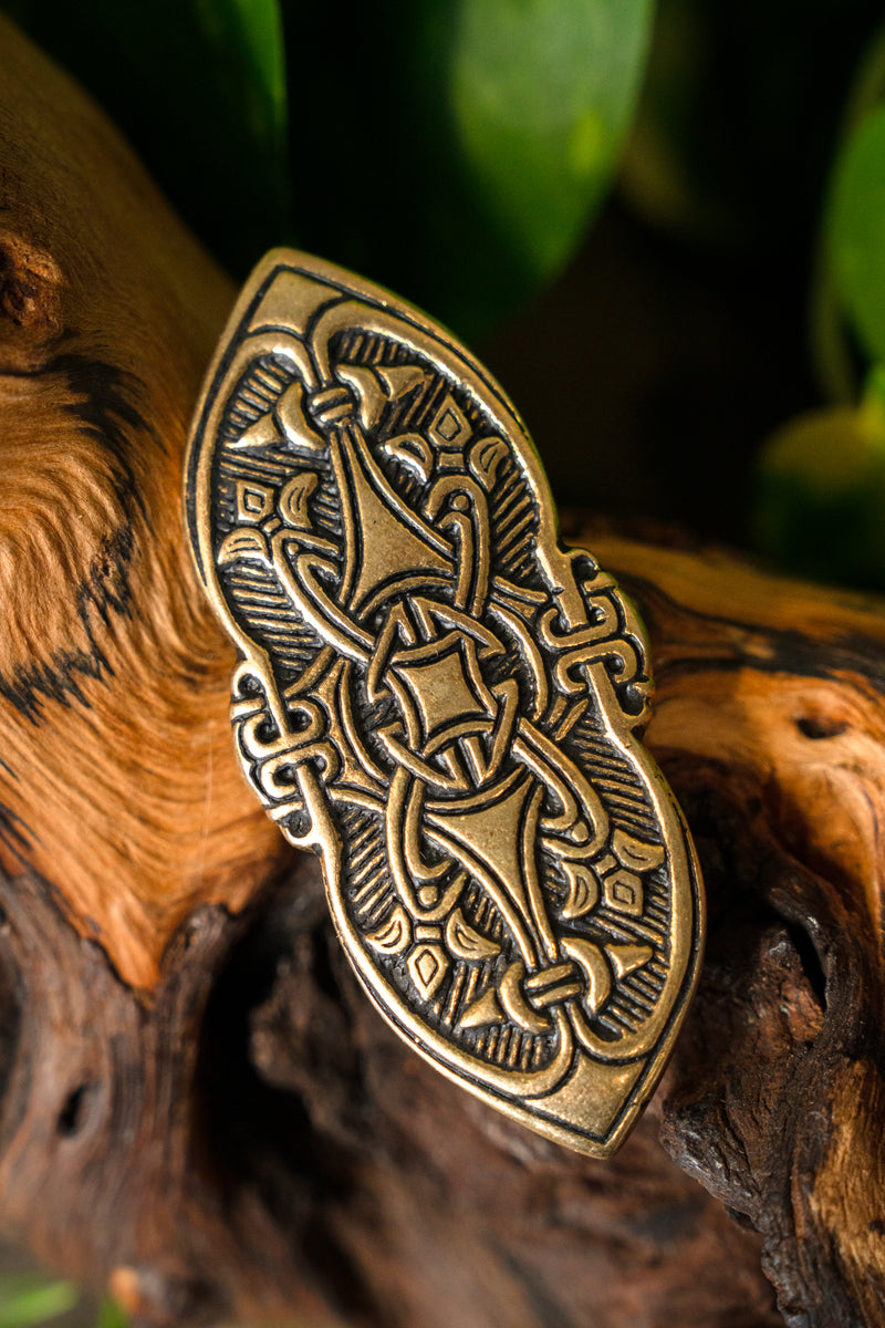 Fibule viking de Birka, bronze