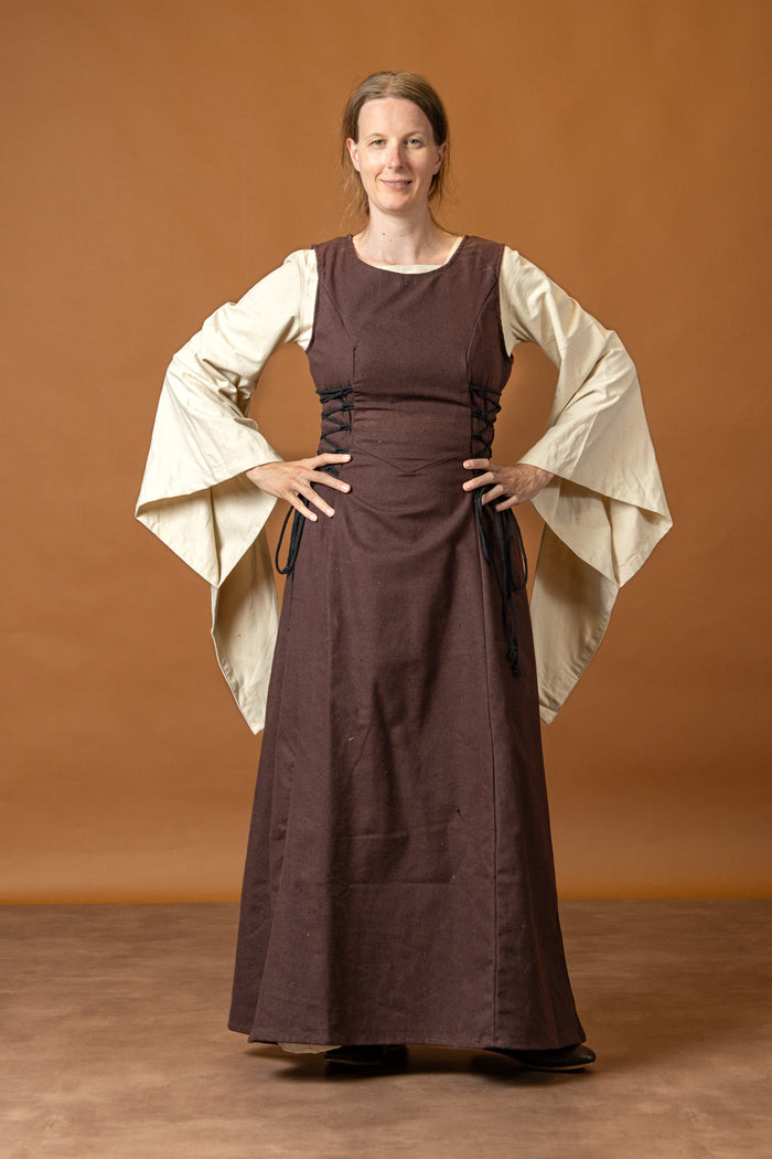 Medieval chemise Klara, underdress, natural