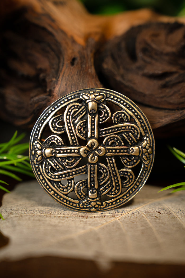 Borre style fibula from Finland, bronze