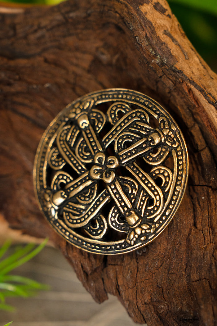 Borre style fibula from Finland, bronze