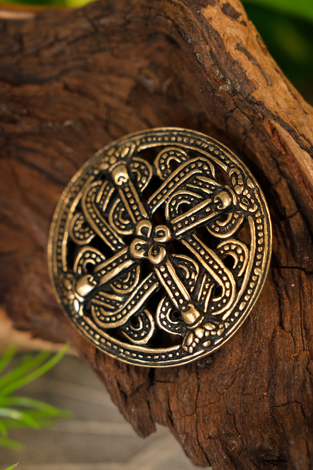 Borre style fibula from Finland, bronze