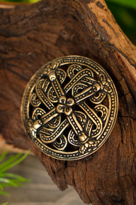 Borre style fibula from Finland, bronze