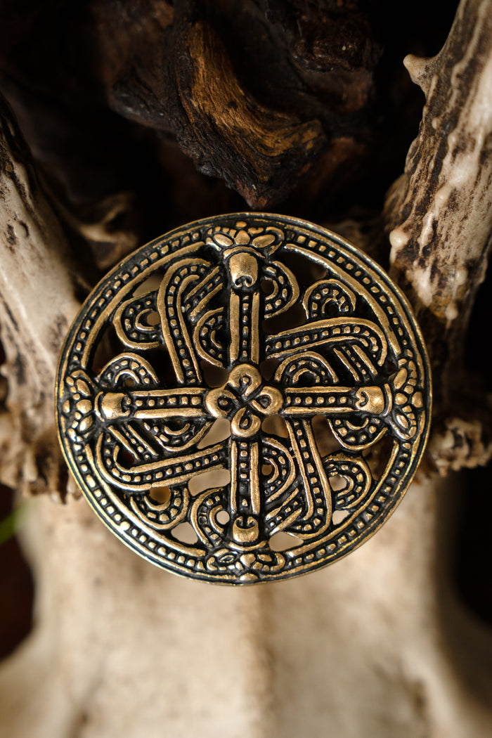 Borre style fibula from Finland, bronze