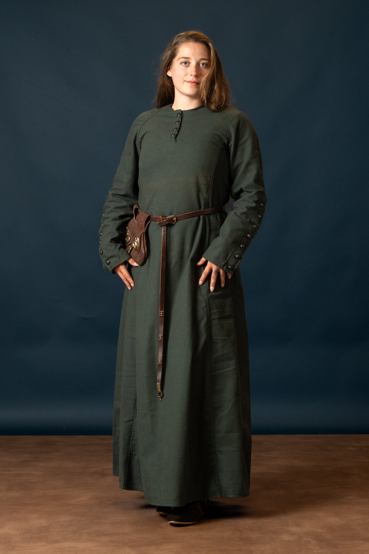 Cotehardie Jovina, green