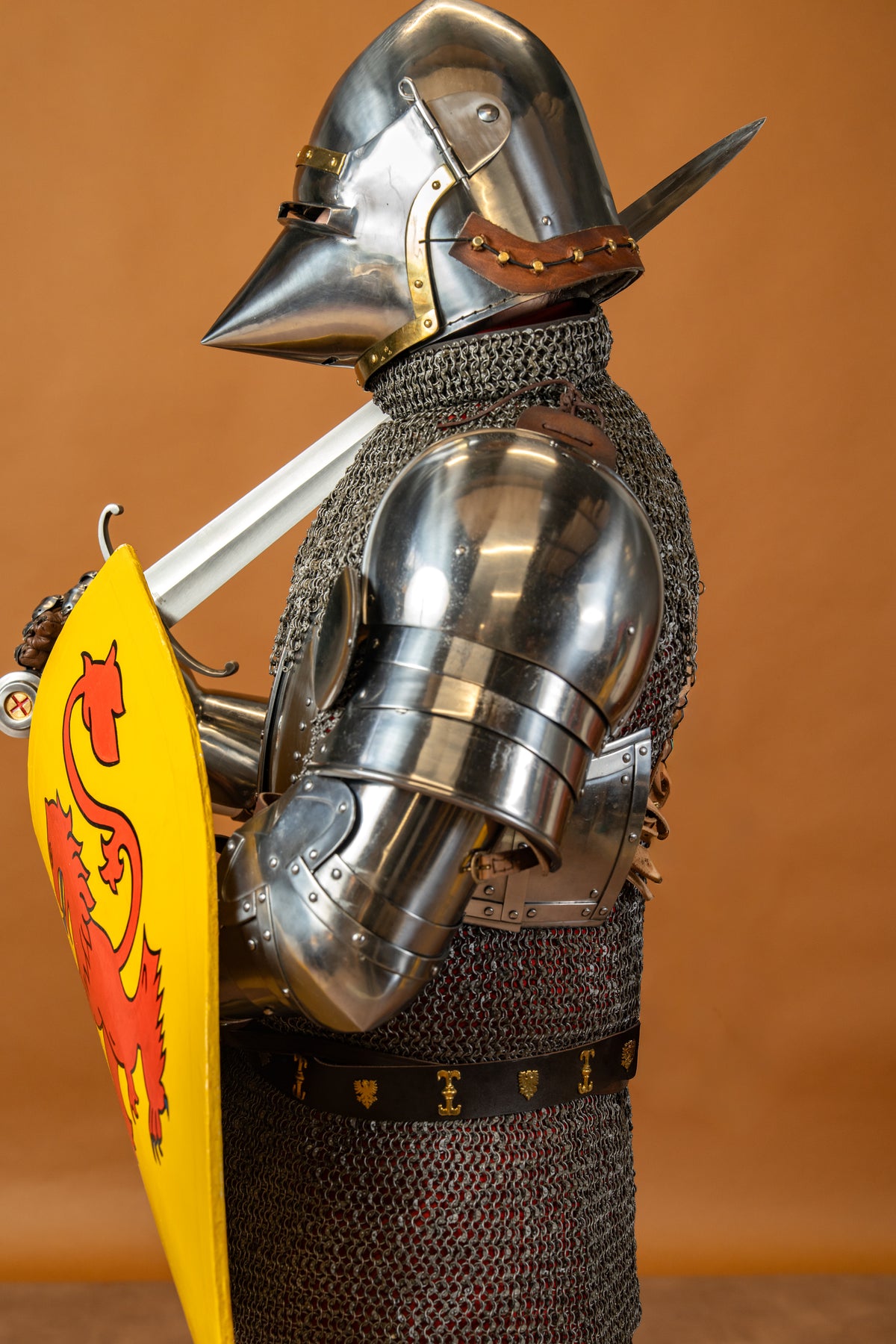 Churburg bascinet, 2 mm (battle-ready)