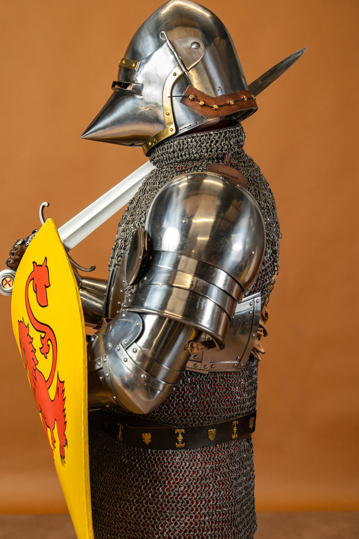 Churburg bascinet, 2 mm (battle-ready)