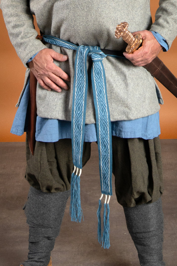 Viking belt Caja, blue, 235 cm