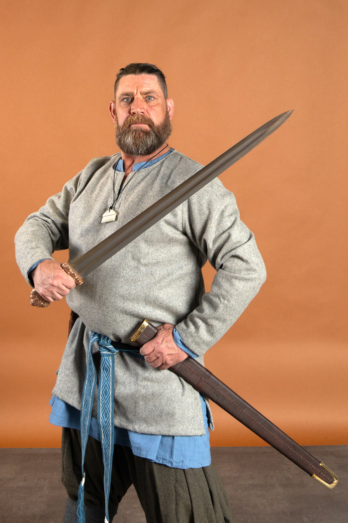 Vendel sword Gotland (Broa), 8th century, semi-sharp
