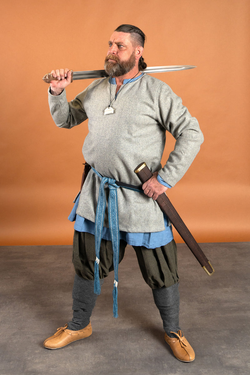 Tunika Lodin, grå, uldblanding