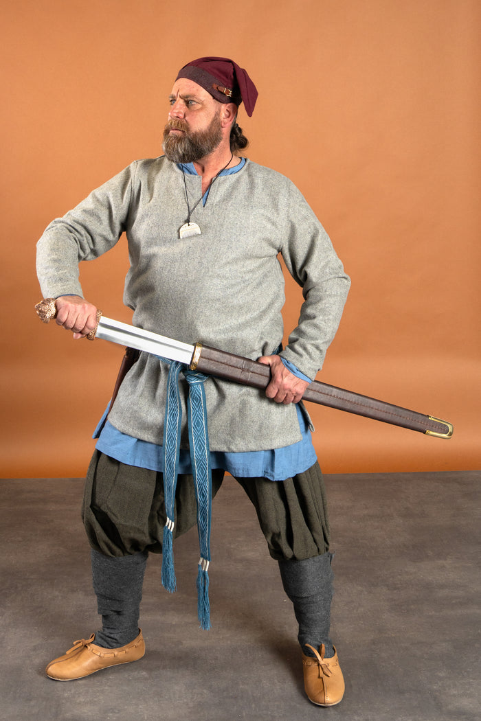 Vendel sword Gotland (Broa), 8th century, semi-sharp