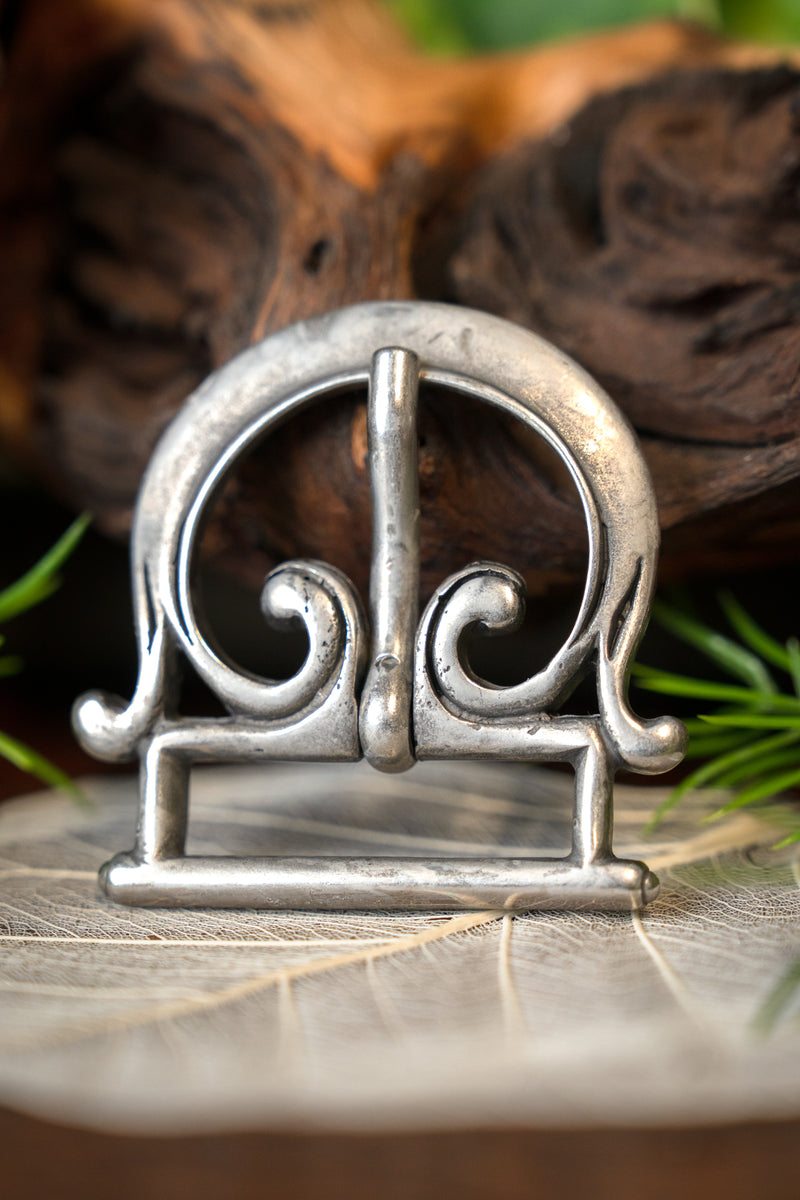 Boucle romaine du Ier siècle apr. J.-C., argentée