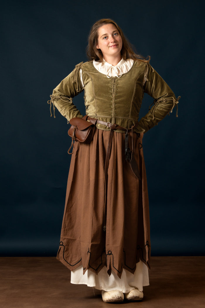 Renaissance skirt, brown