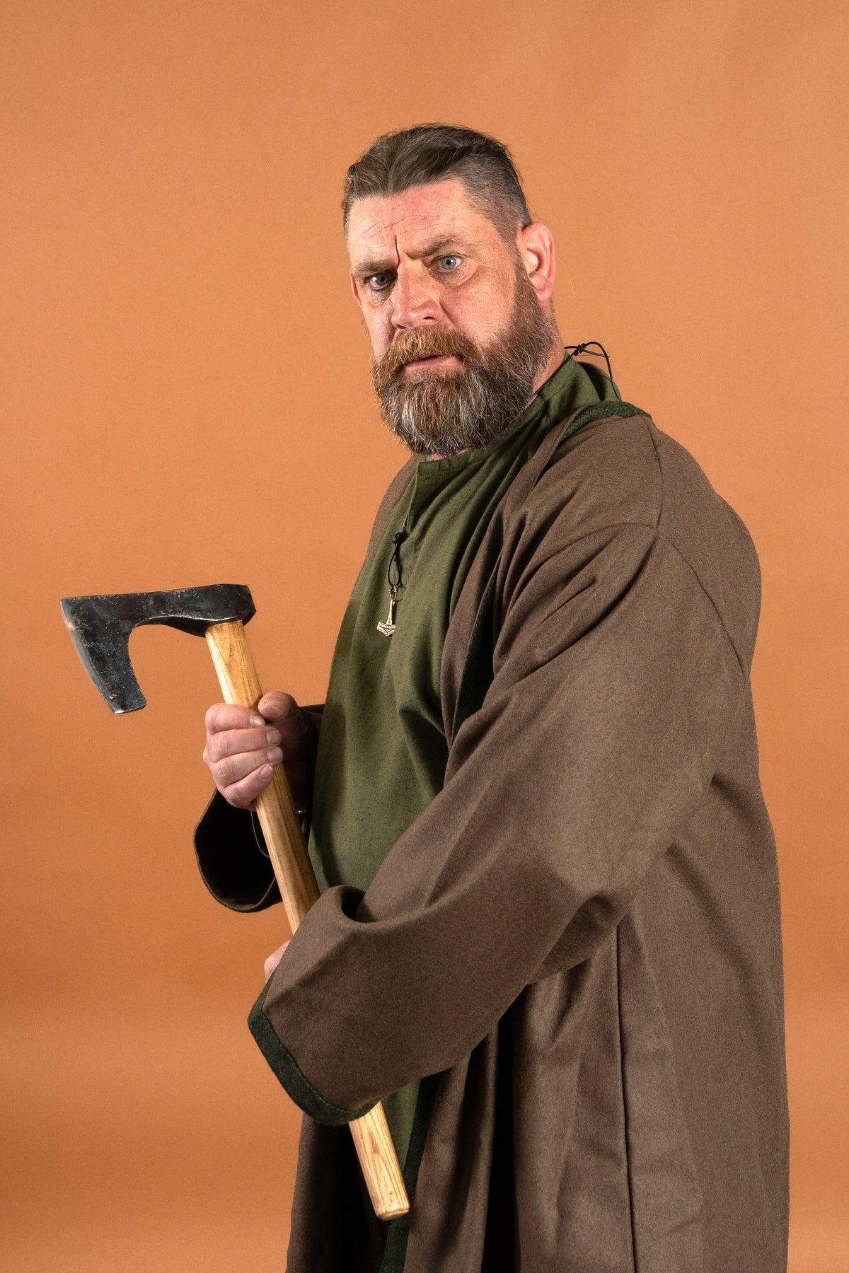 Viking axe, skeggox, type C, semi-sharp