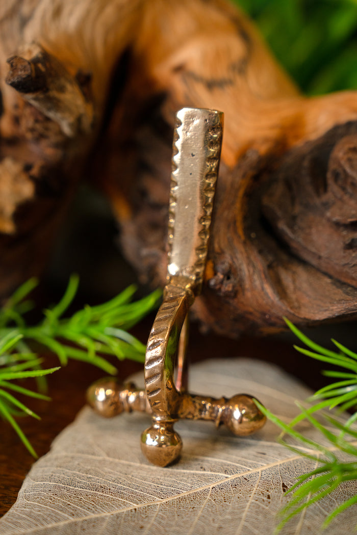 Romano-Germanic crossbow fibula, brass