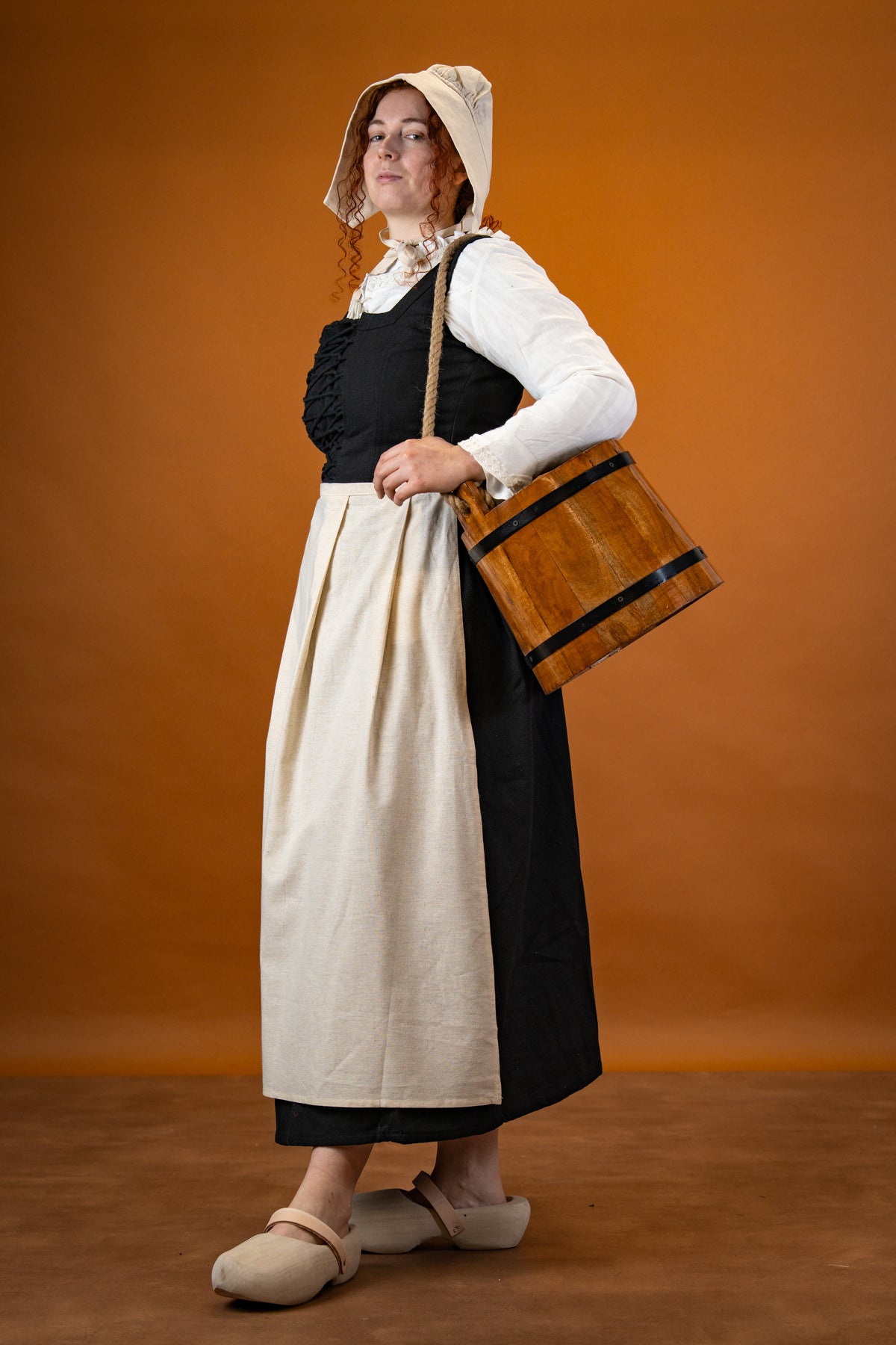 Apron, natural colour