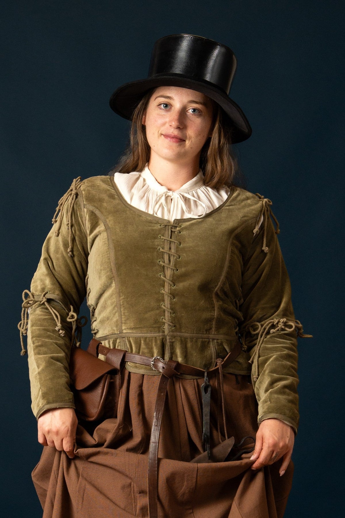 Renaissance skirt, brown