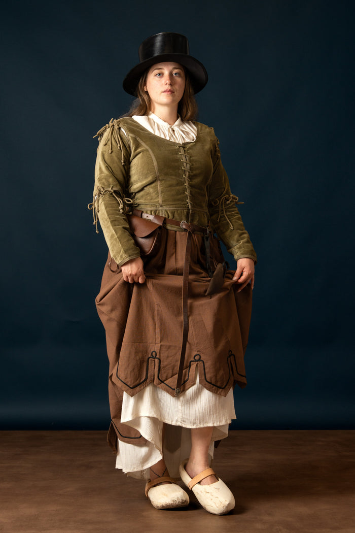 Renaissance skirt, brown
