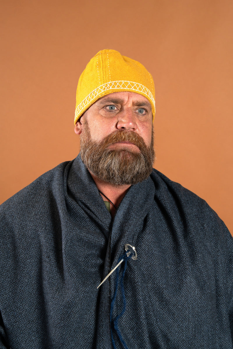 Wikingerbrosche Oppland, versilberte Bronze