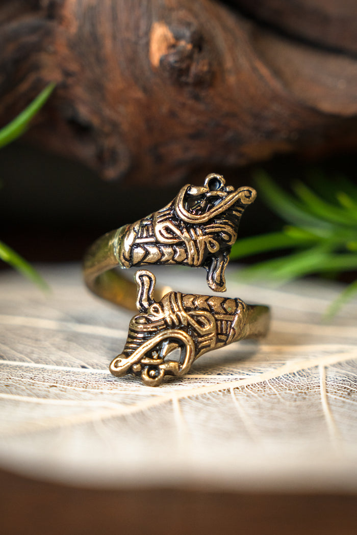 Viking ring Haithabu, bronze