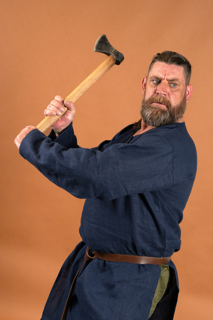 Viking Axe, Hand-Forged Steel, Type G, semi-sharp