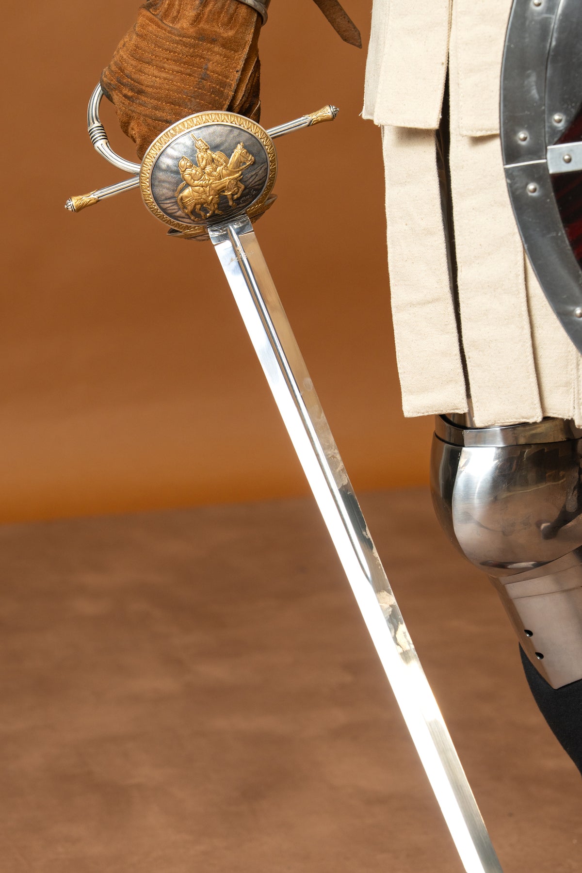 Don Quixote sword, semi-sharp