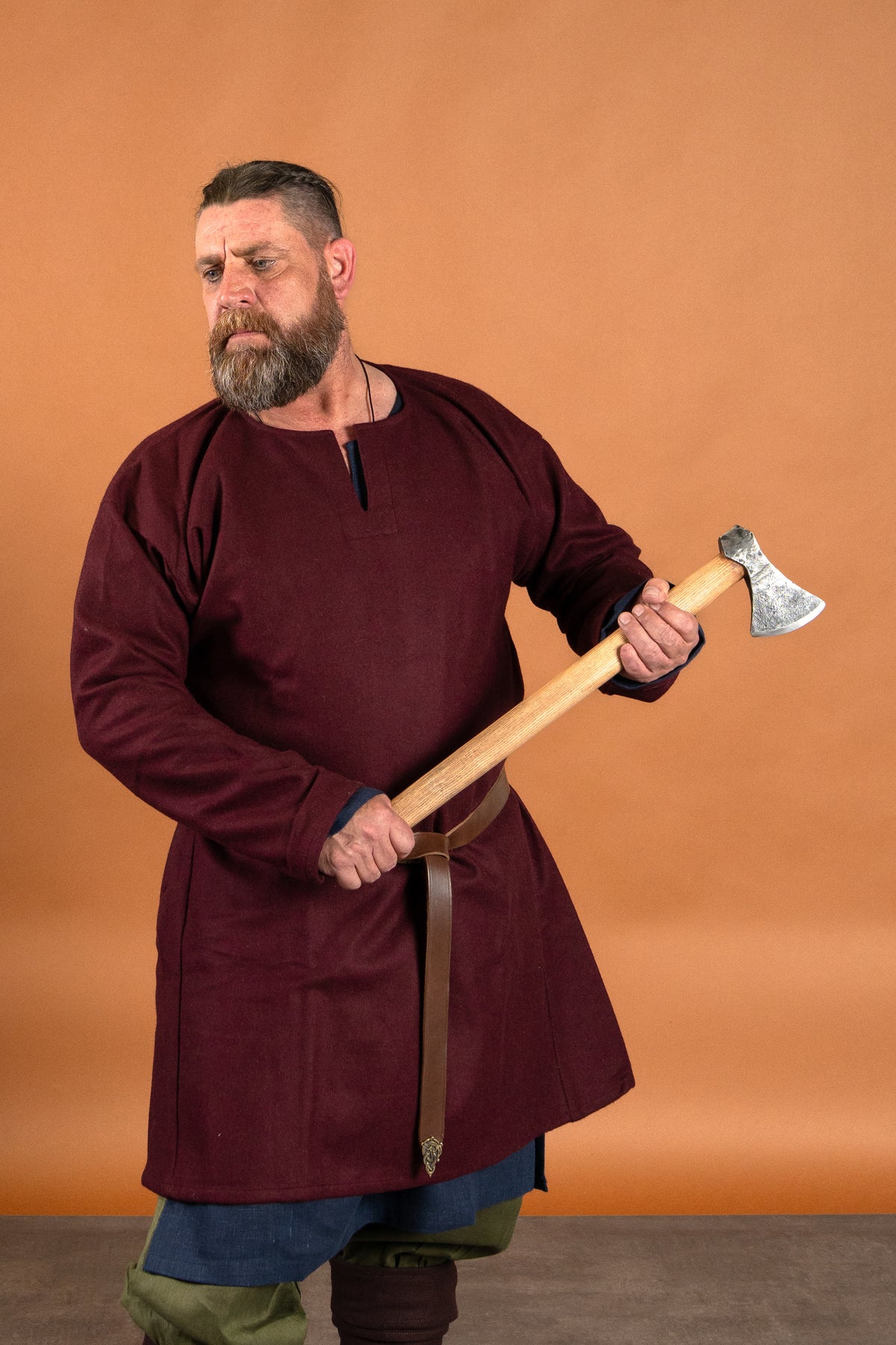 Viking Axe, Hand-Forged Steel, Type G, semi-sharp