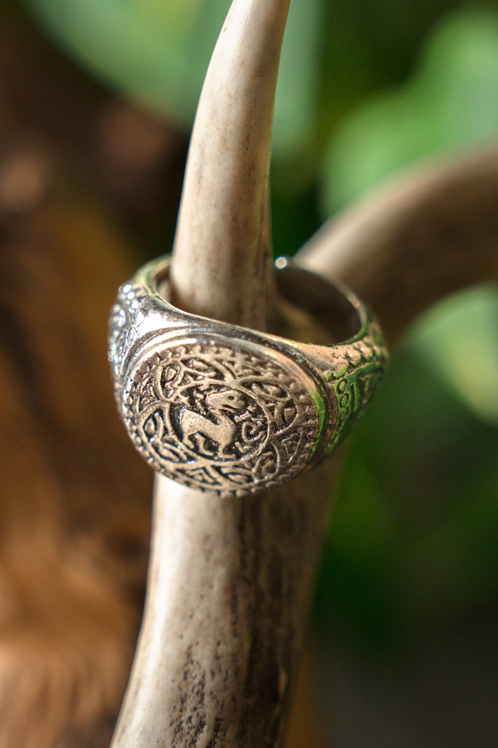 Anglo-Saxon Ring King Offa, tin