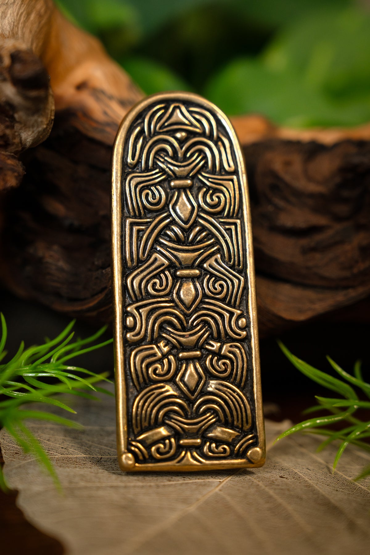 Viking belt end British Museum