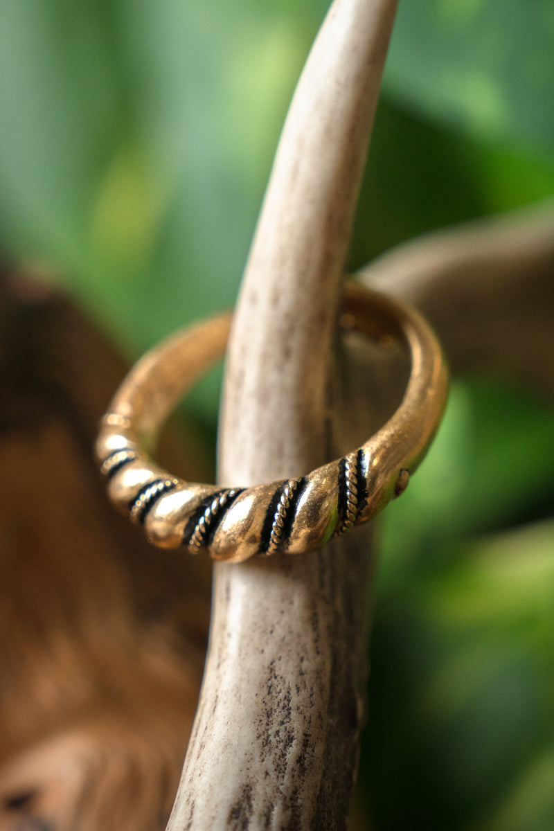 Anillo vikingo Danelaw, bronce