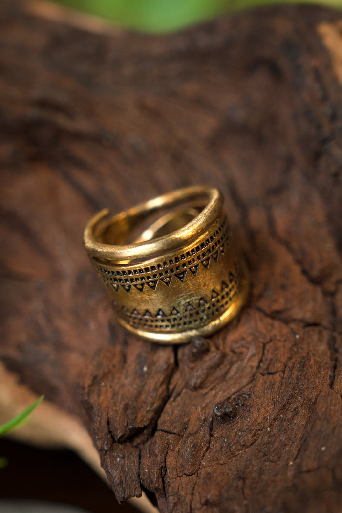 Viking ring, Baltic, bronze