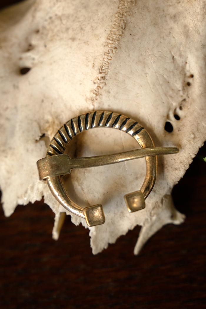 Rusvik horseshoe fibula, bronze