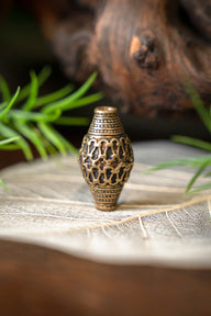 Viking bead Sweden, bronze