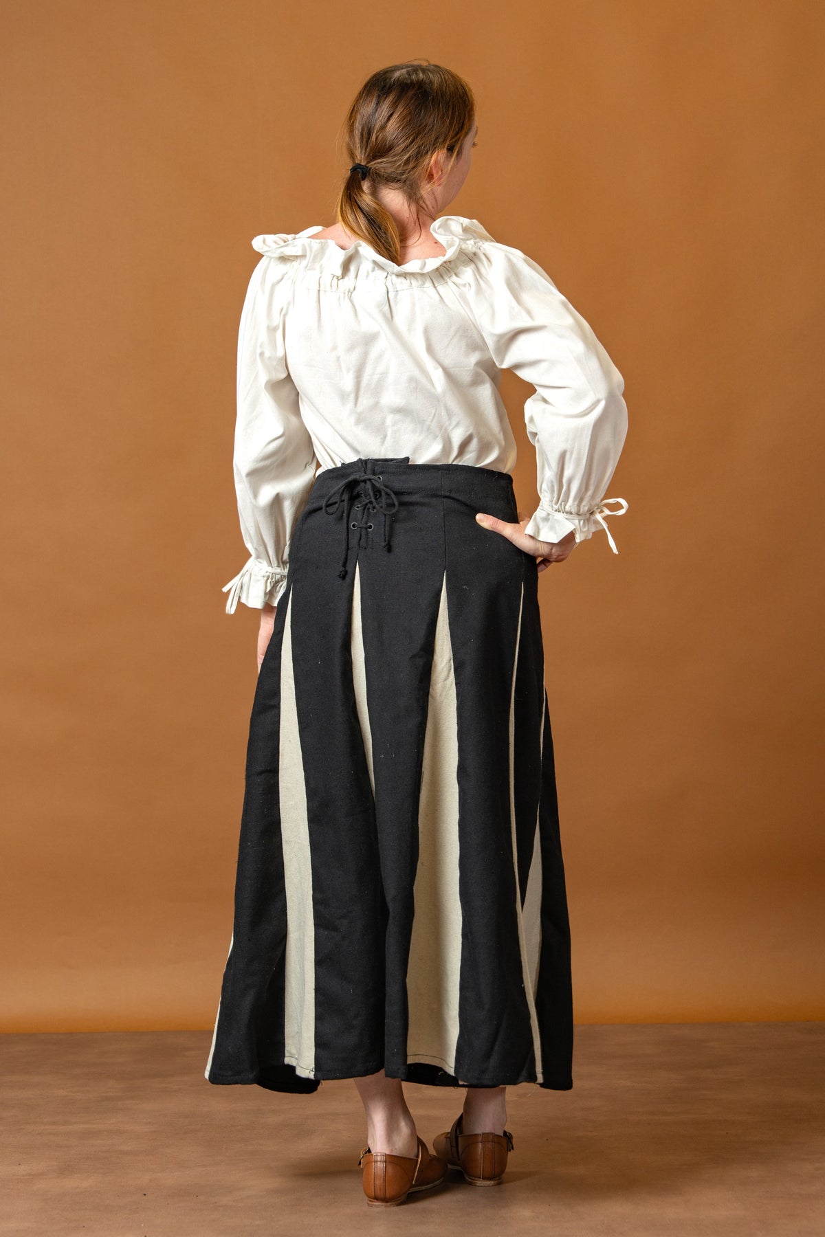 Pirate blouse Reid, white