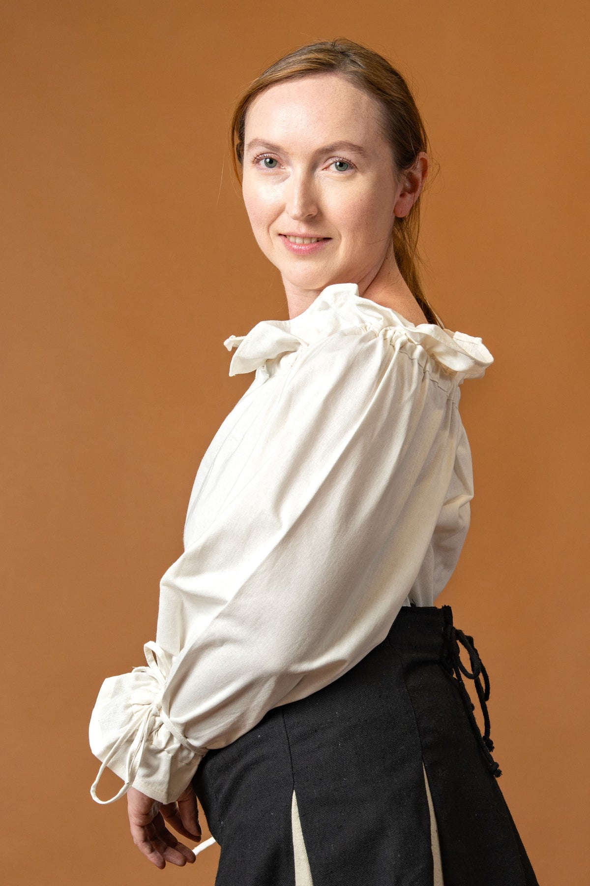 Pirate blouse Reid, white