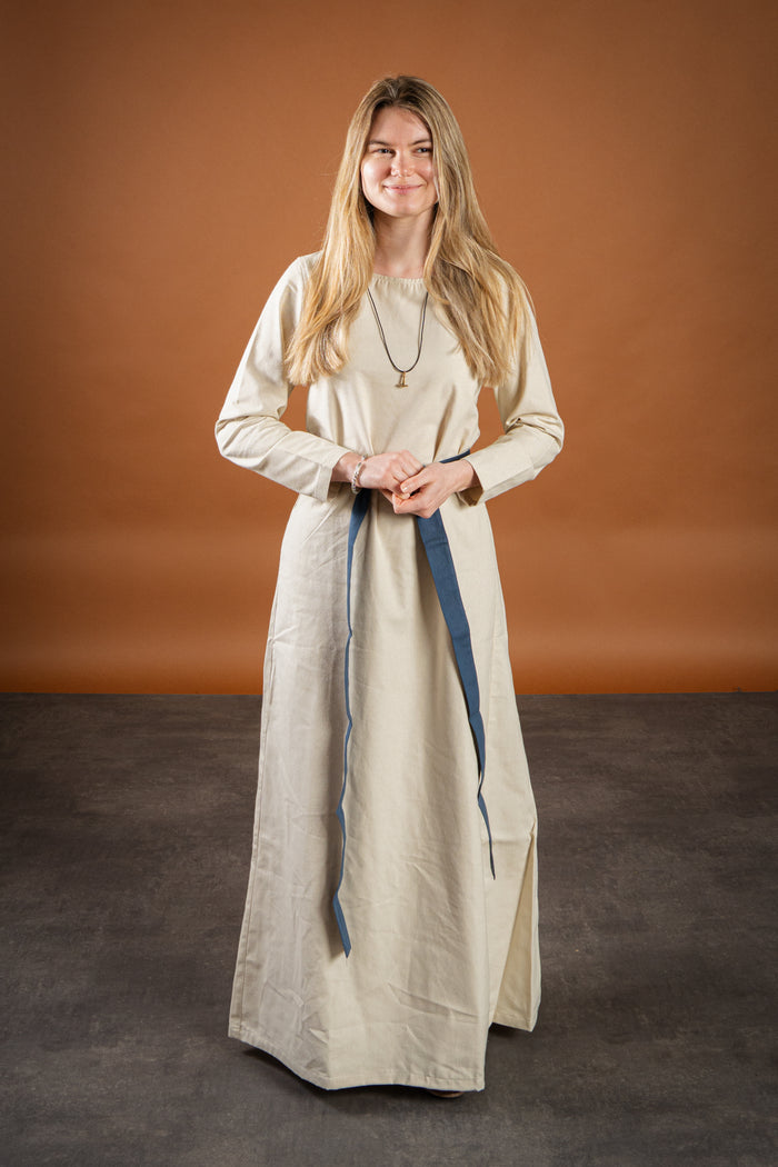 Medieval dress Freya, natural