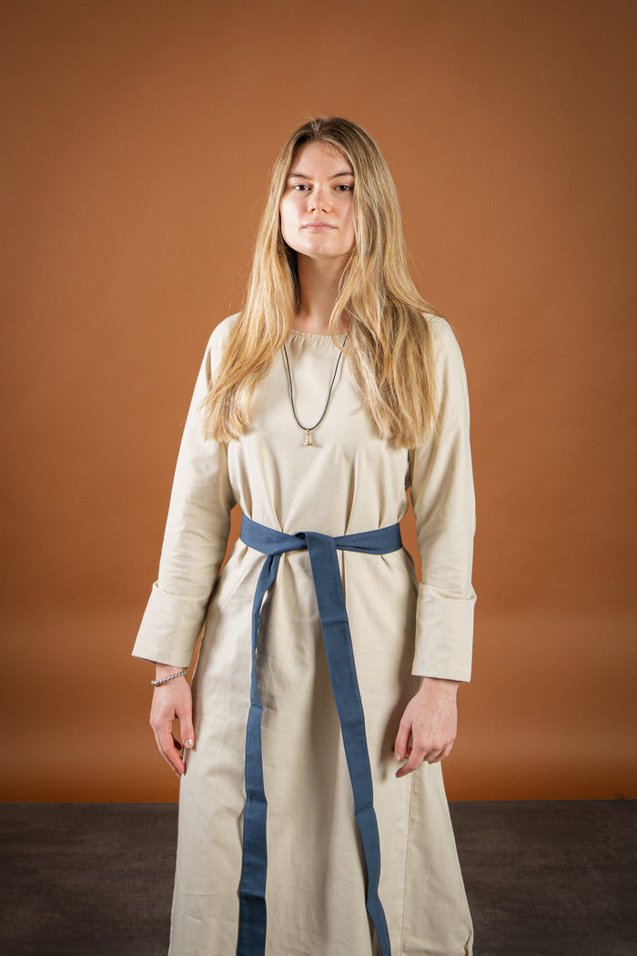 Medieval dress Freya, natural