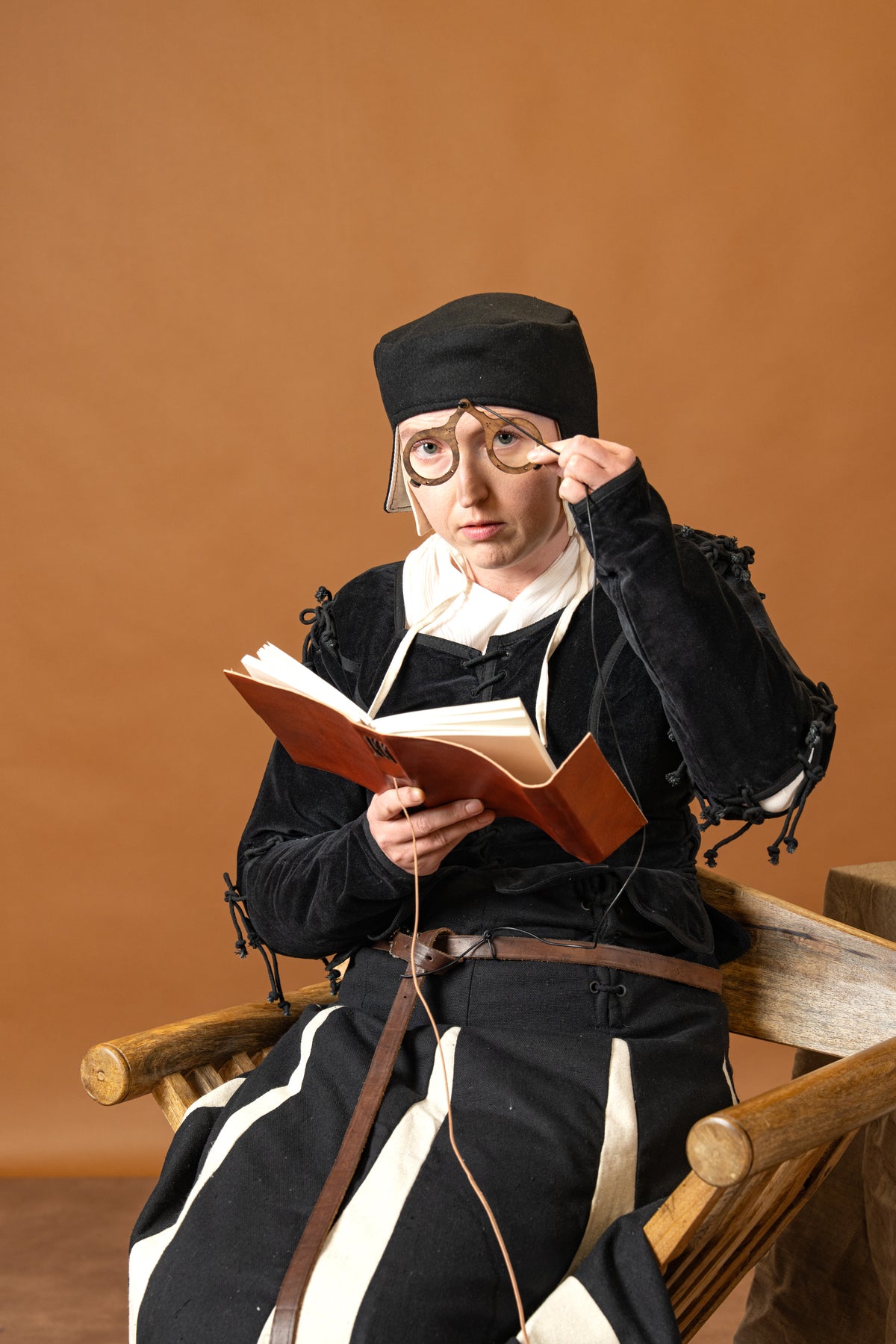 Wooden spectacle frame