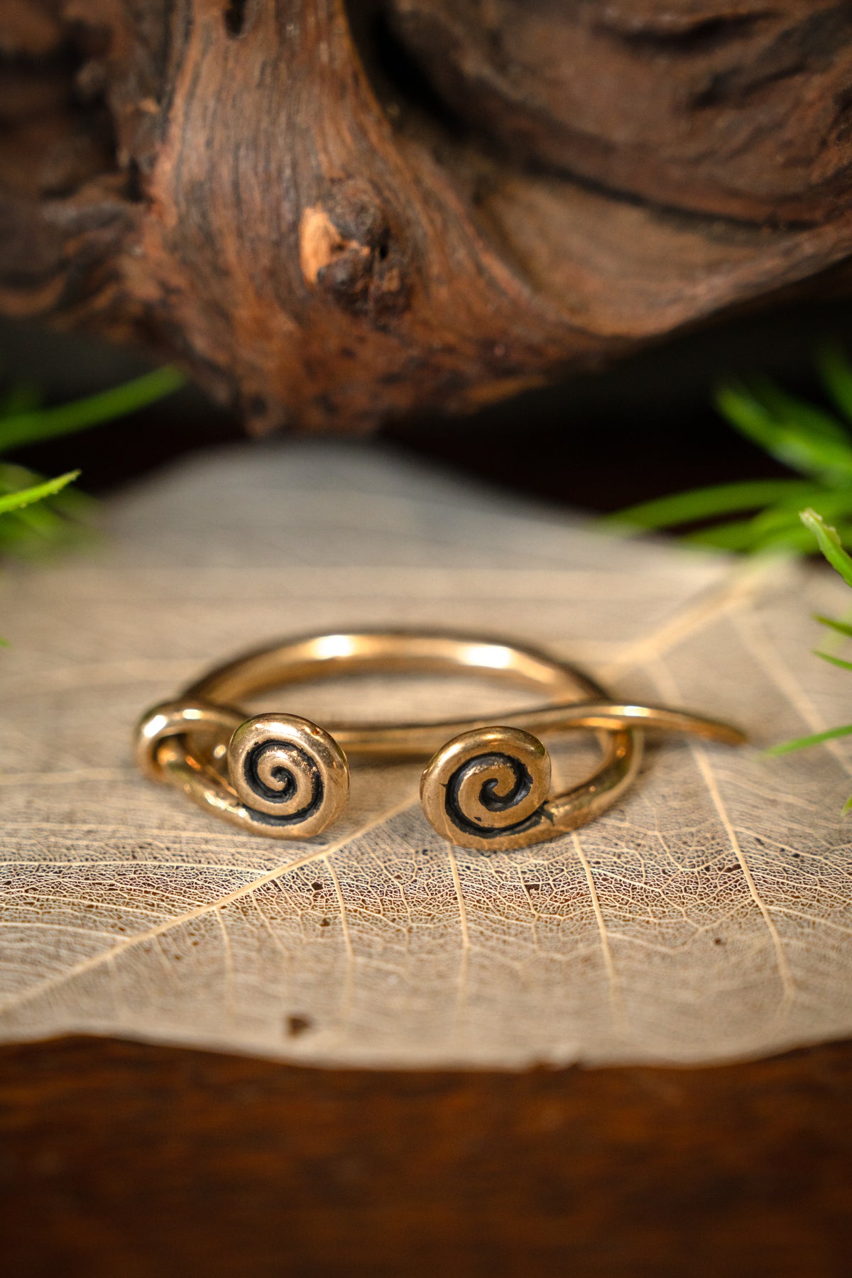 Viking Small Horseshoe Fibula Birka, bronze
