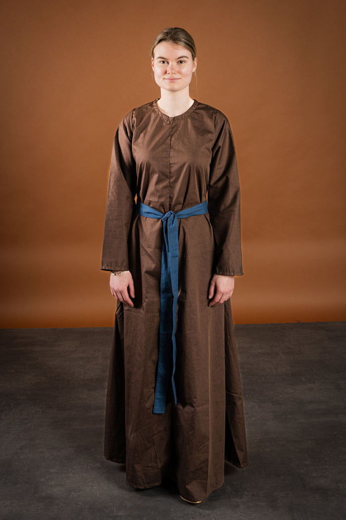 Viking dress Lenora, brown